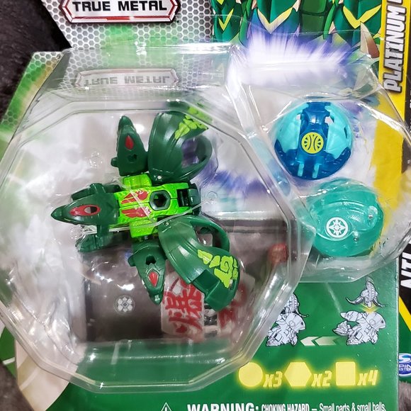 BAKUGAN Evolutions NILLIOUS - Nano Sledge, Nano Lancer -Platinum Power Up Pack - Picture 2 of 5